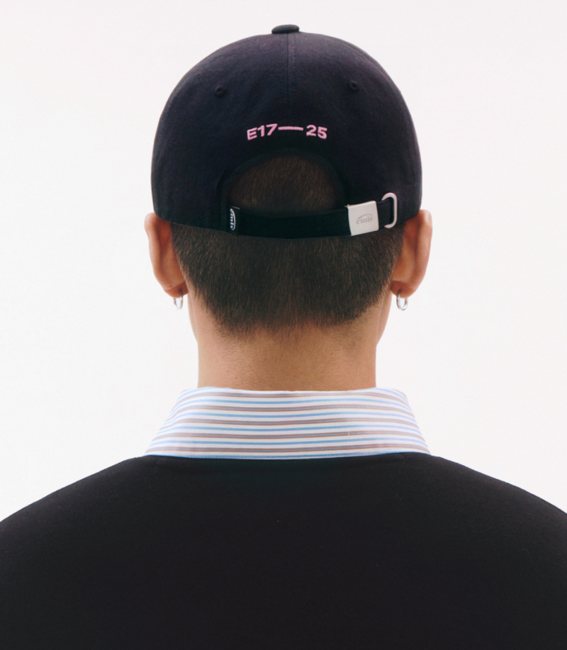 Heart Ball Cap Black Pink