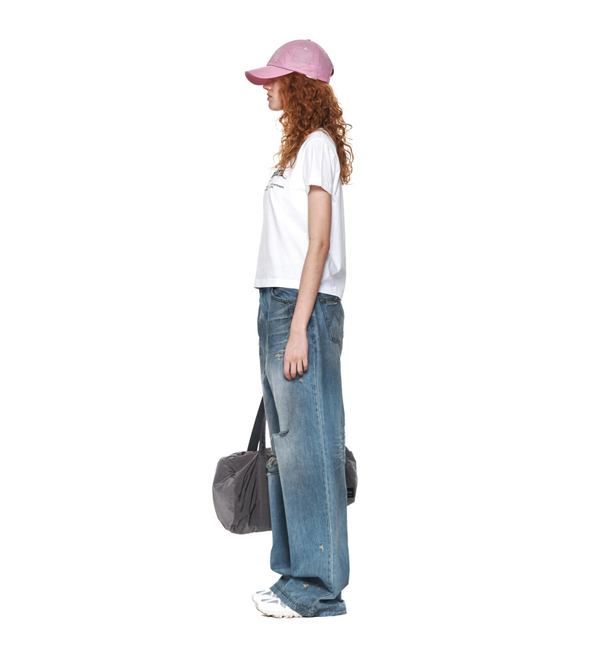 Matin Heritage Crop Top in White