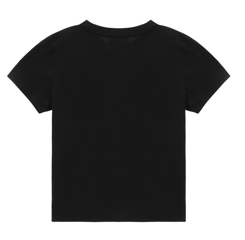 Matin Heritage Crop Top in Black