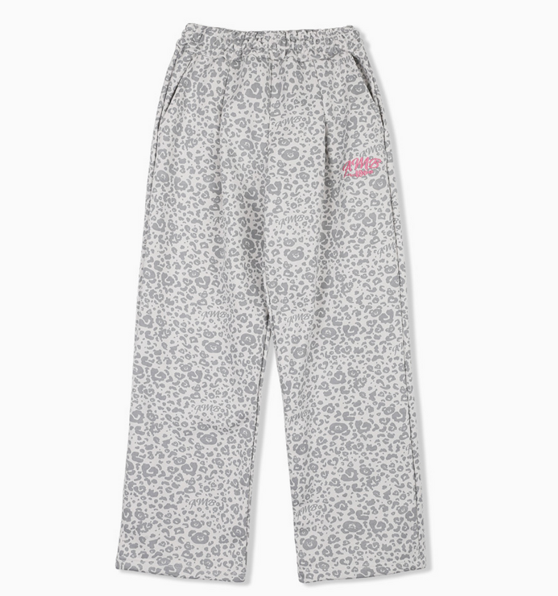 Heart Bear Leopard 2-Way Pants Ivory