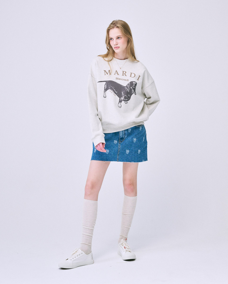 Sweatshirt Ddanji Oatmeal Taupe