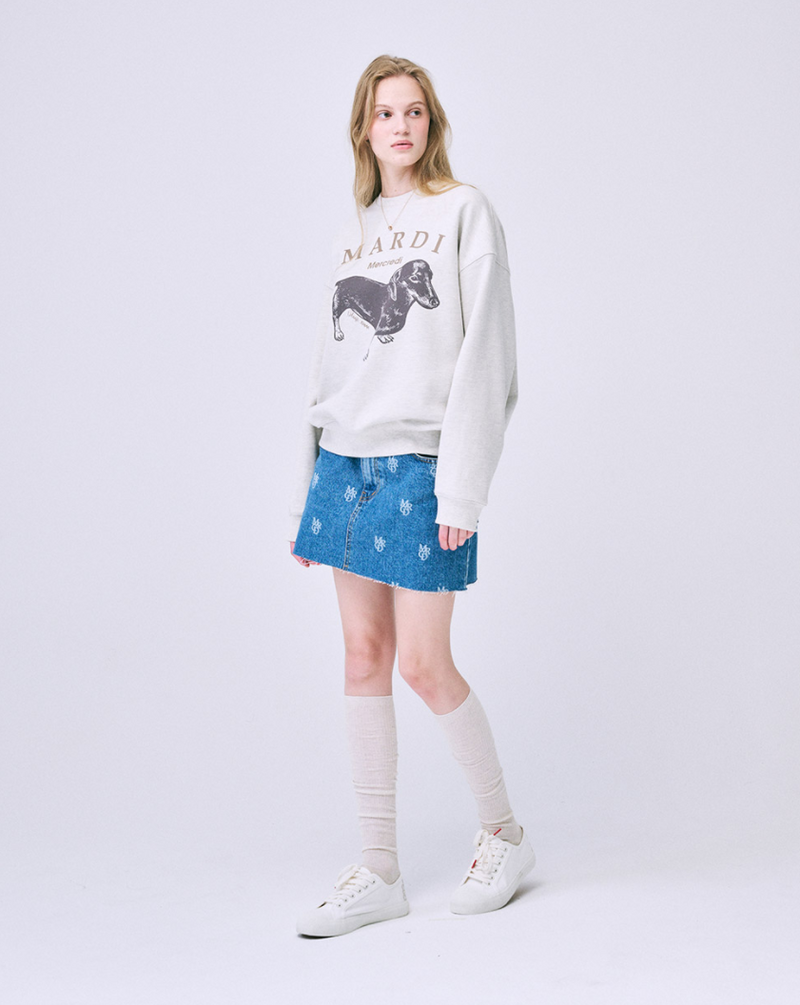 Sweatshirt Ddanji Oatmeal Taupe