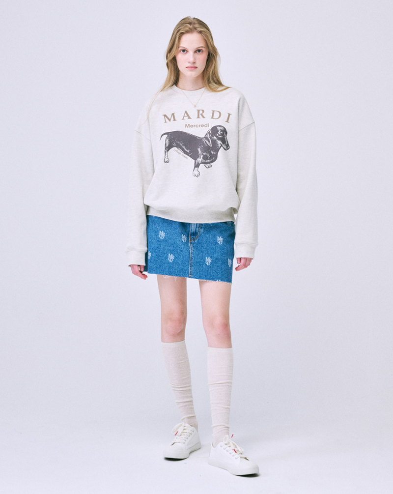 Sweatshirt Ddanji Oatmeal Taupe