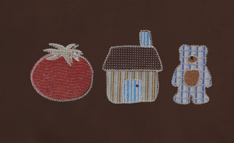 Tomato Bear Hoodie Brown