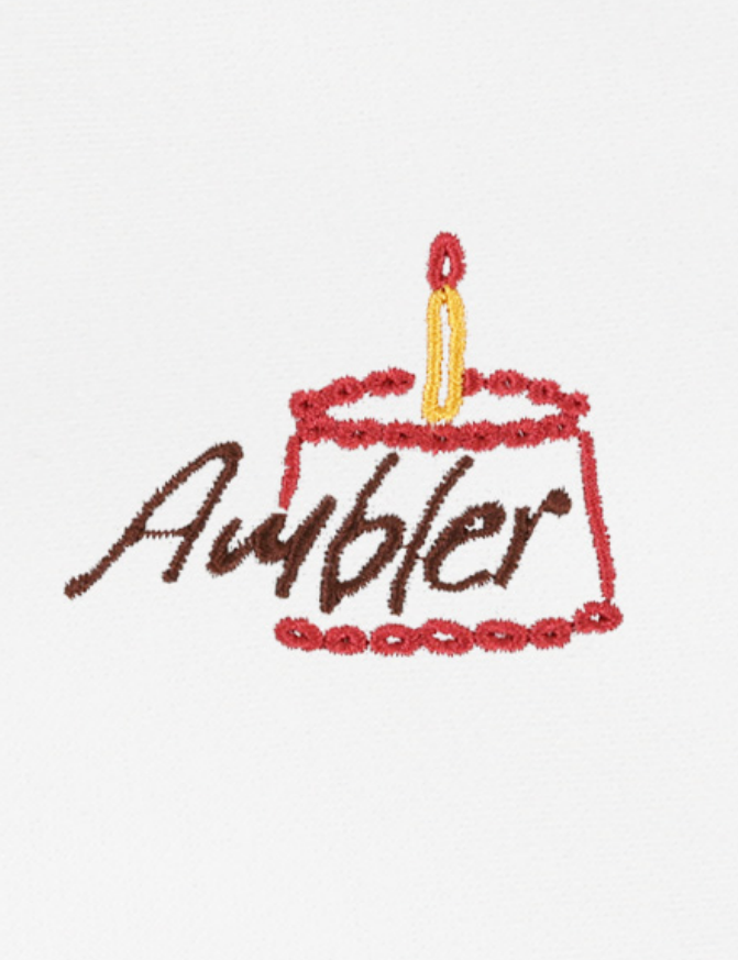 Happy Birthday Sweatshirt Ivory