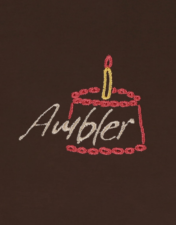 Happy Birthday Sweatshirt Brown