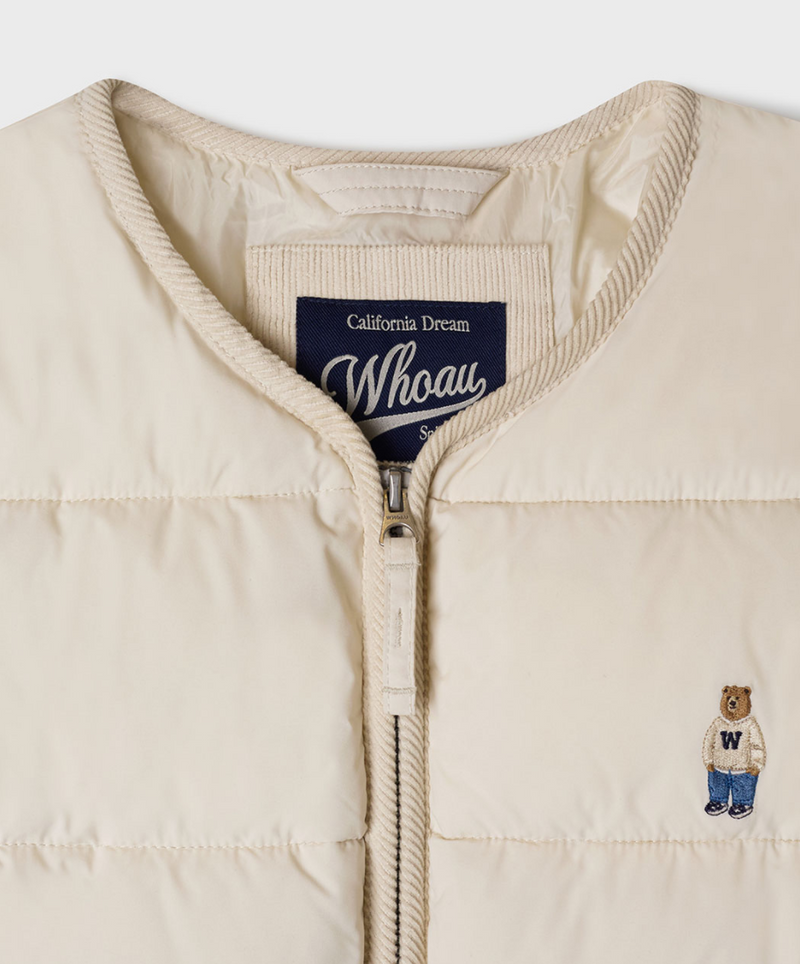 Light Padded Jacket Light Beige