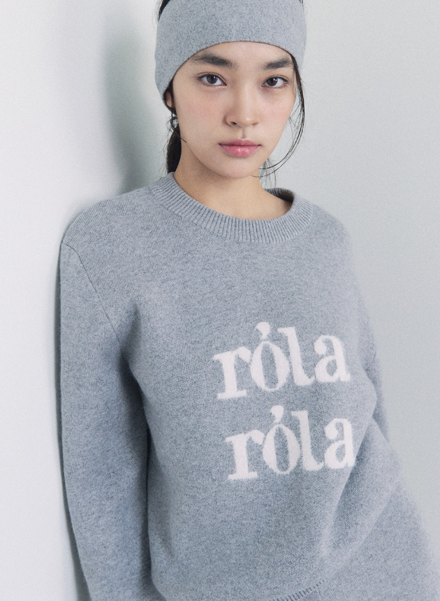 Nubasic Rola Jacquard Knit Grey
