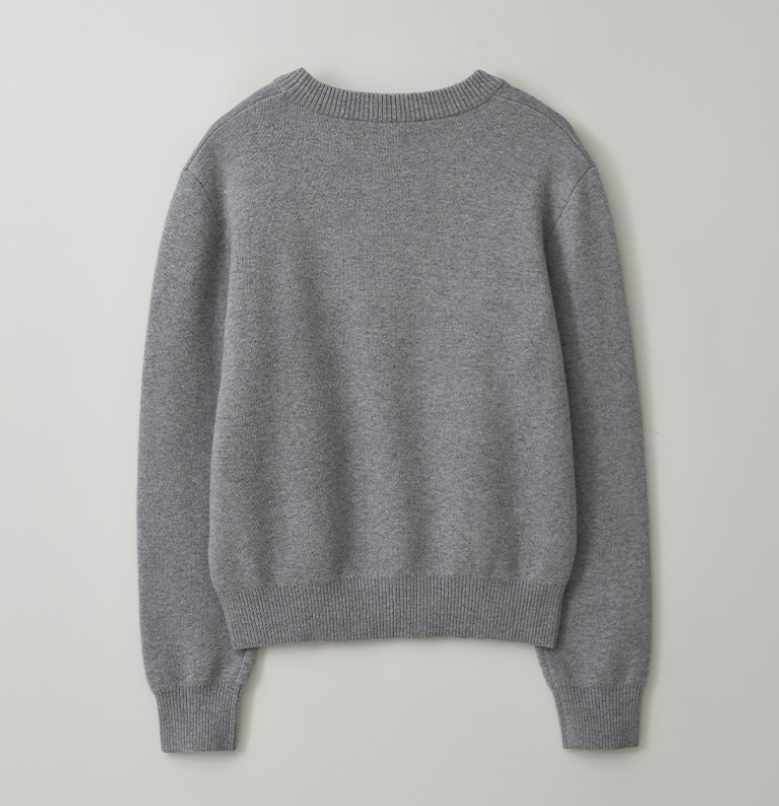 Nubasic Rola Jacquard Knit Grey