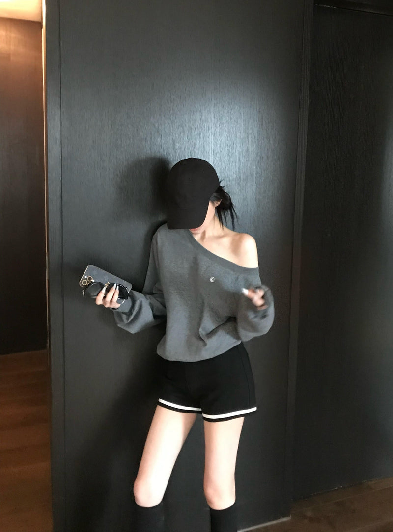 Drop Shoulder Sweatshirt