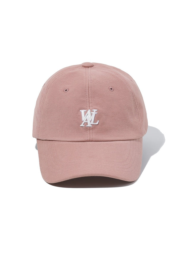 Signature Small Logo Ball Cap Dusty Pink