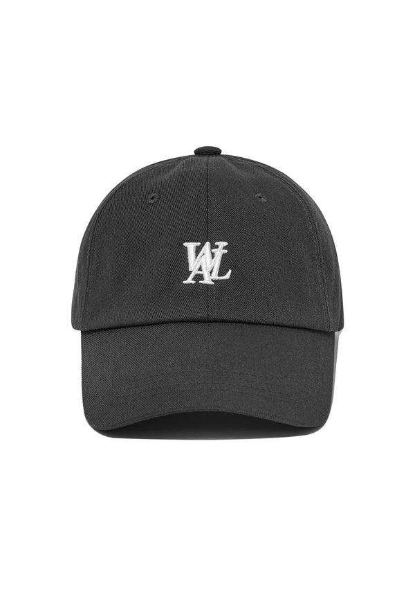 Signature Small Logo Ball Cap Charcoal