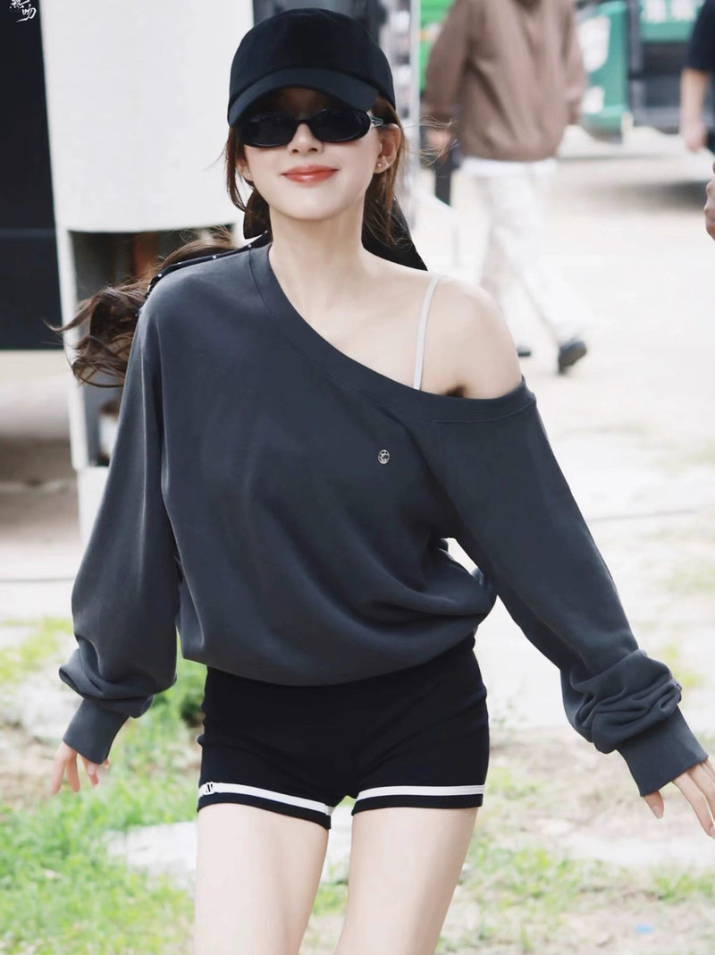 Drop Shoulder Sweatshirt