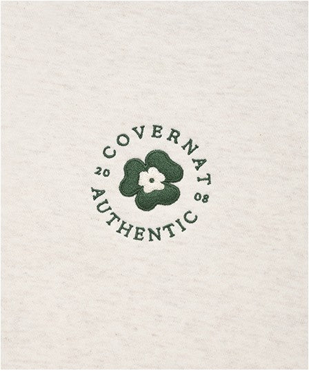 Clover Half Zip-up Sweatshirt