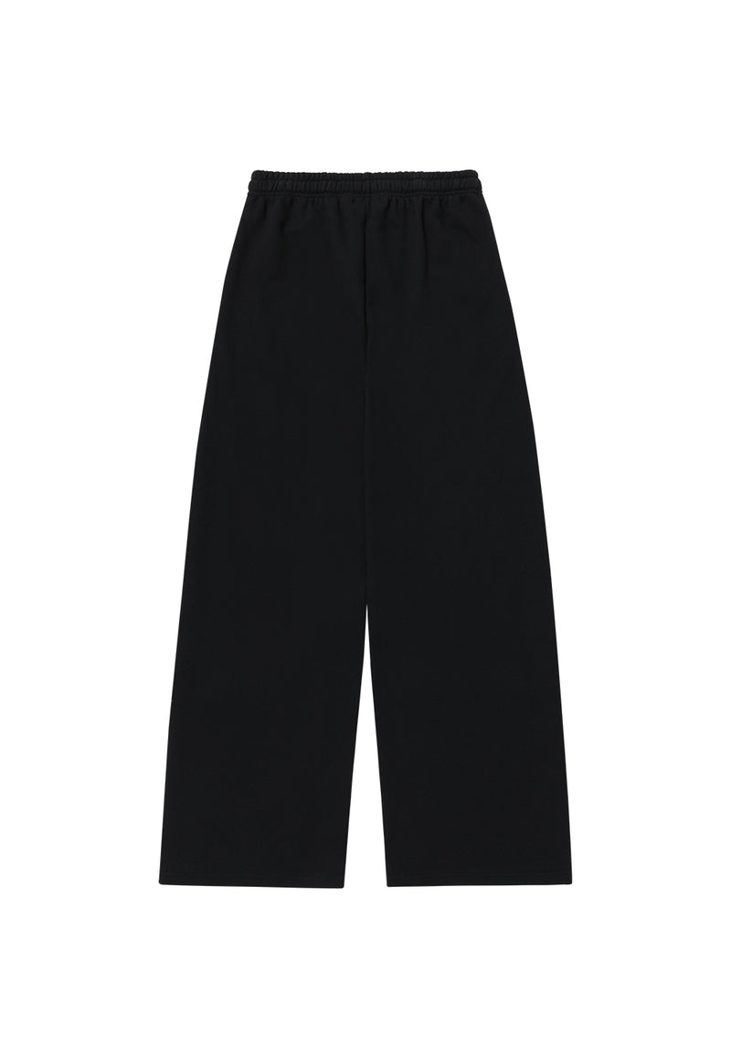 Signature Relax Wide Pants Black