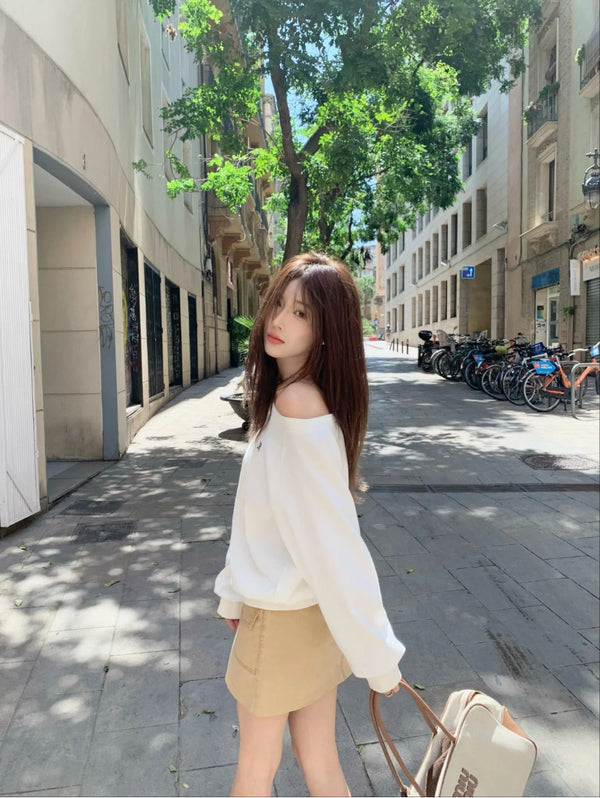 Drop Shoulder Sweatshirt