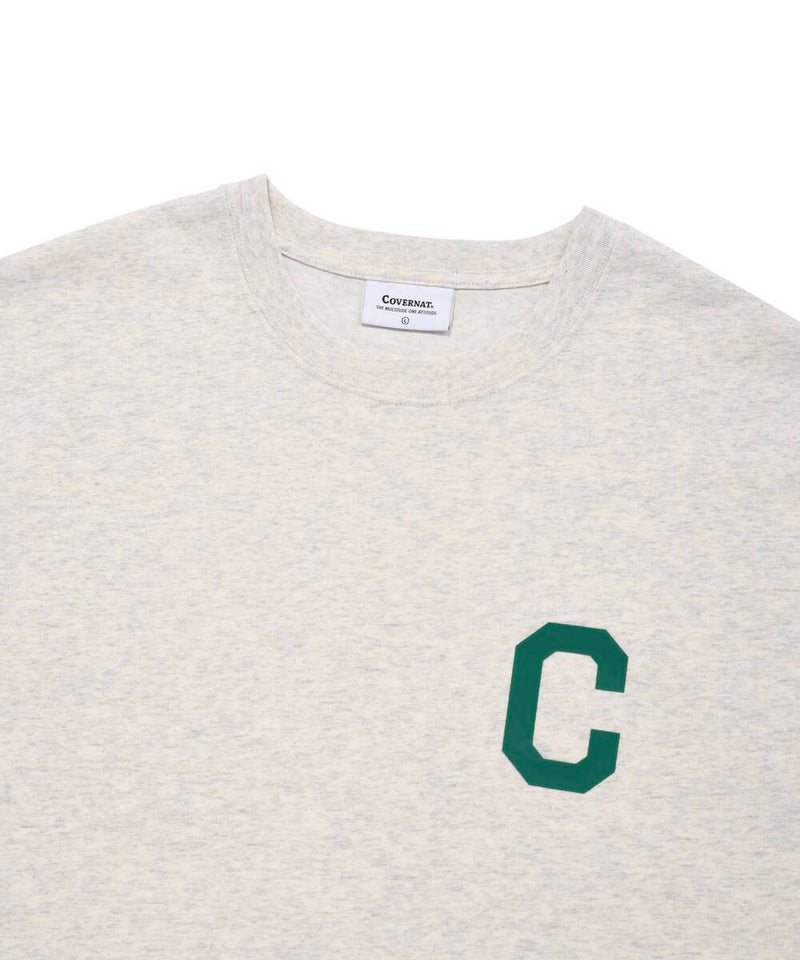 C Logo T-shirt Oatmeal