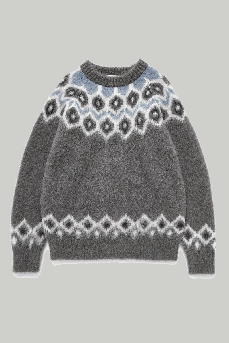 Unisex Baby Alpaca Fair Isle Sweater