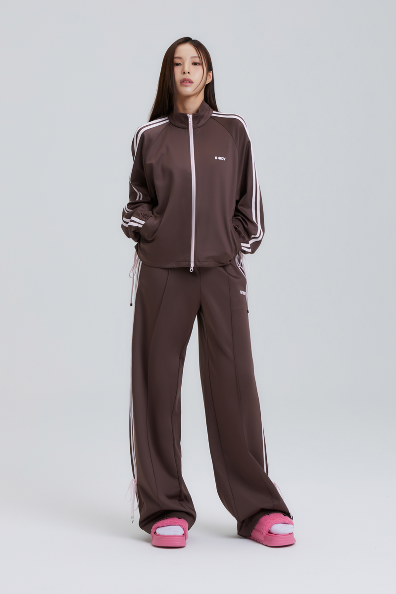 Women Ribbon Track Pants