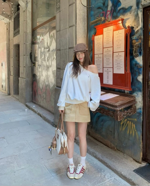 Drop Shoulder Sweatshirt