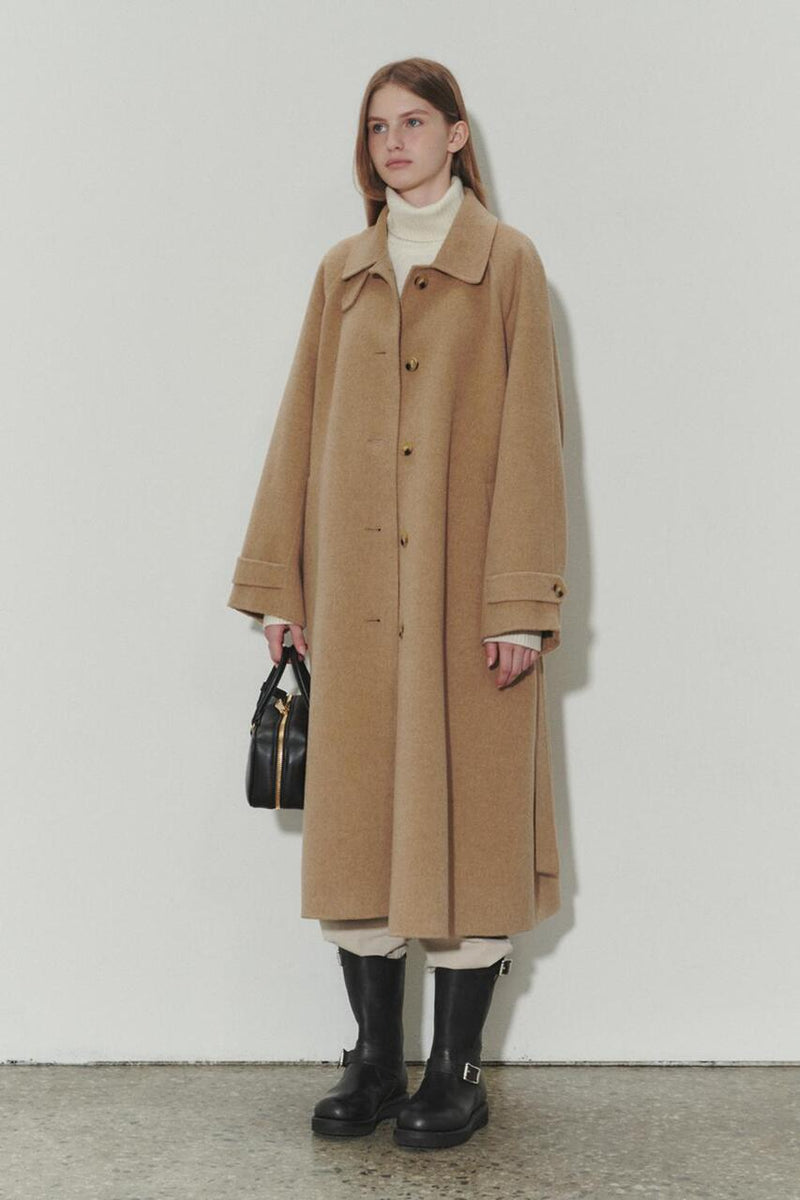 Handmade Cashmere Mac Coat