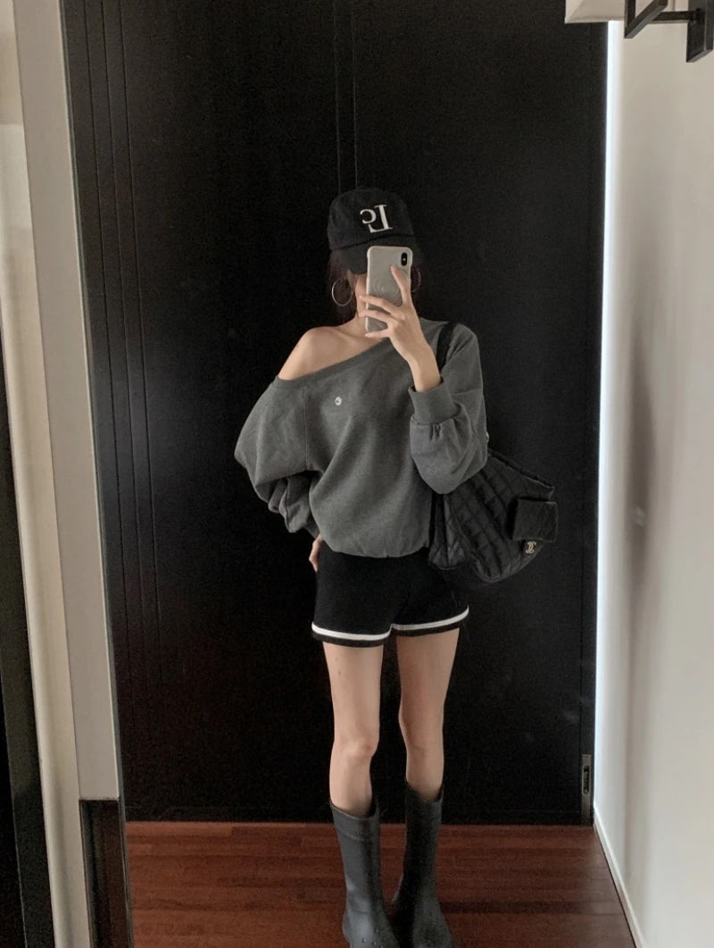 Drop Shoulder Sweatshirt