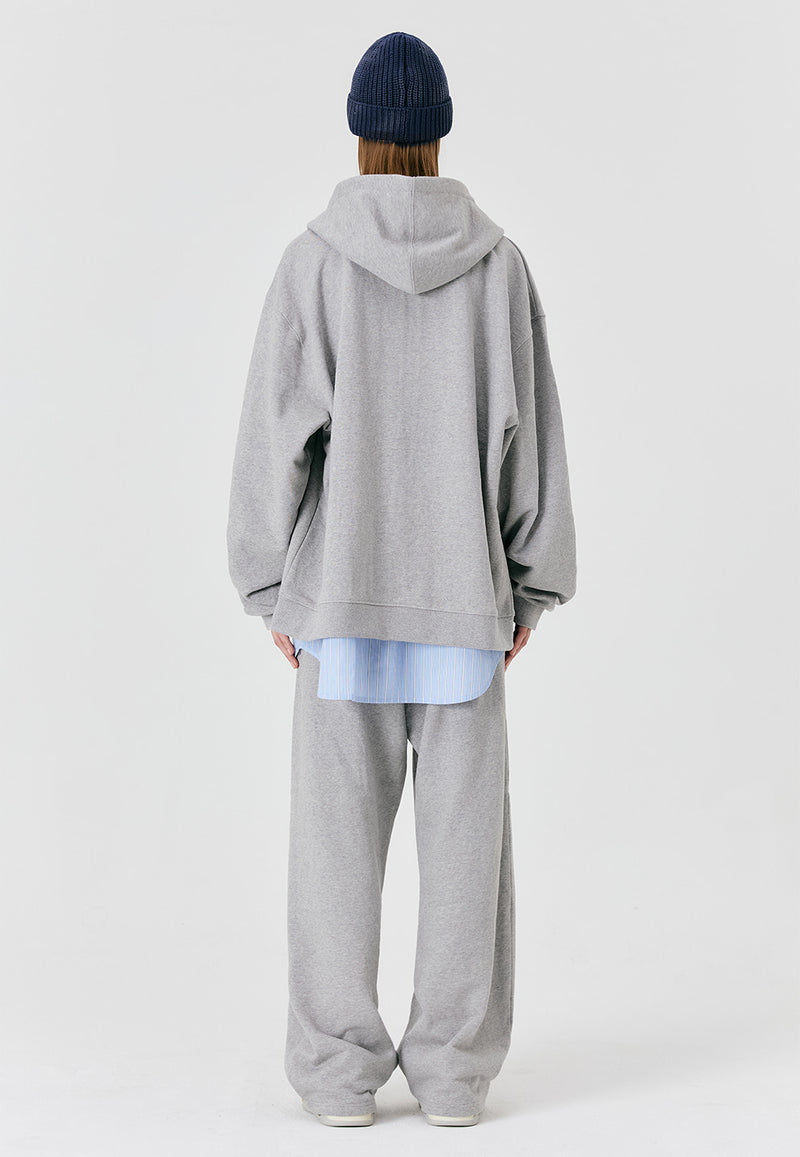 Signature Relax Wide Pants Grey