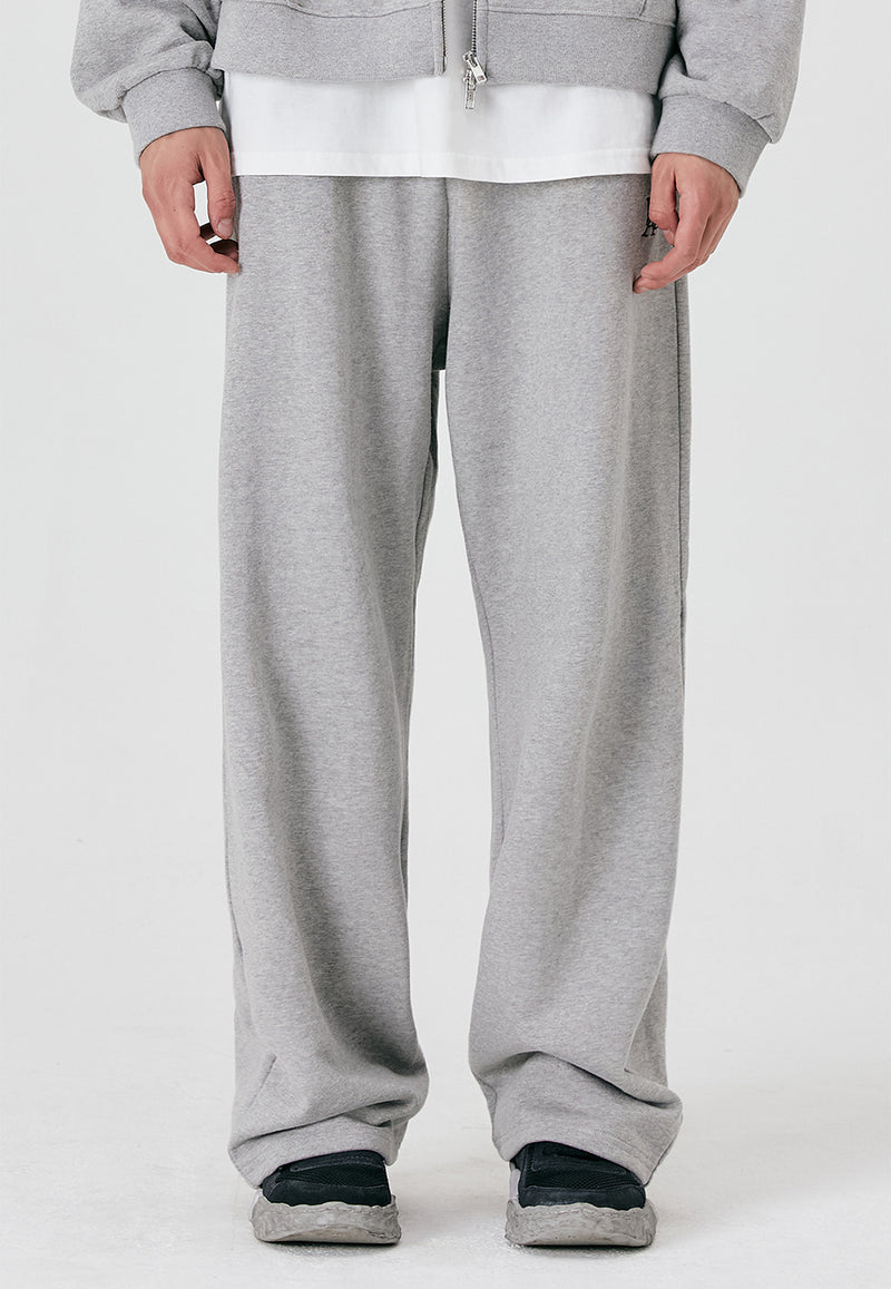 Signature Relax Wide Pants Grey