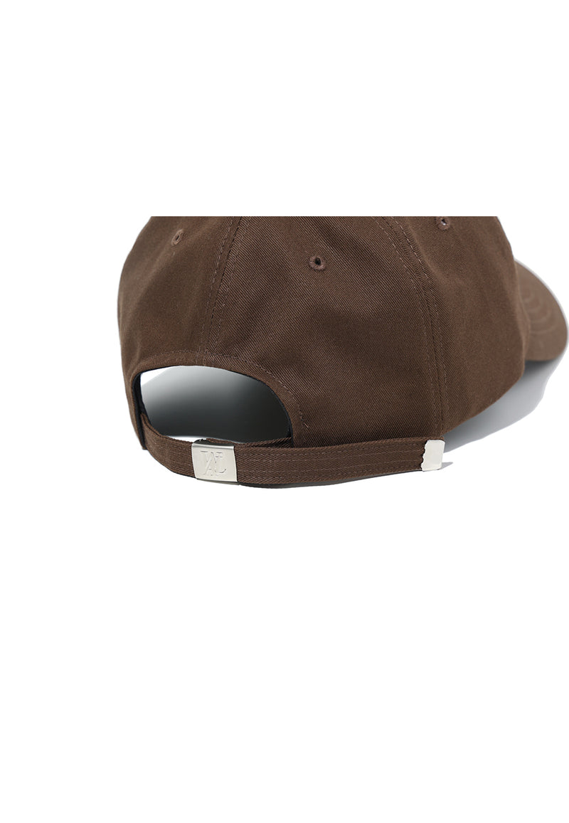 Signature Small Logo Ball Cap Brown