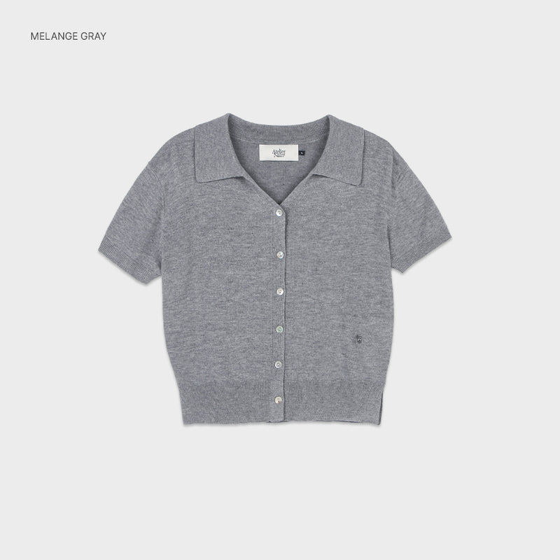 Essential Lumeina Knit Tee Grey