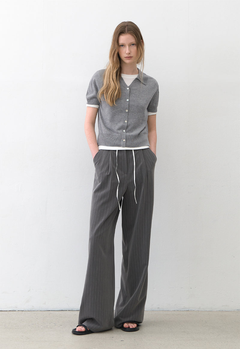 Essential Lumeina Knit Tee Grey